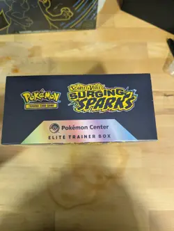 Pokemon Center Surging Sparks Elite Trainer Box ETB - New & Sealed - Image 3