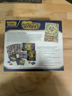 Pokemon Center Surging Sparks Elite Trainer Box ETB - New & Sealed - Image 4