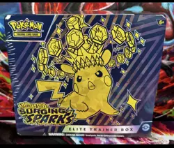 Pokemon TCG Surging Sparks Elite Trainer Box ETB New & Sealed - Image 1