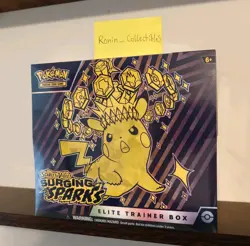 Pokemon TCG Surging Sparks Elite Trainer Box ETB New & Sealed - Image 1