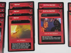 Lot of 35 Star Wars CCG DS Cards BB LIMITED Cloud City 1997 Decipher SP/MP (CC3) - Image 3