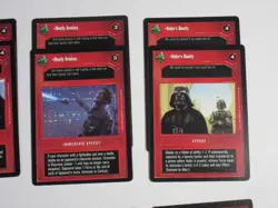Lot of 35 Star Wars CCG DS Cards BB LIMITED Cloud City 1997 Decipher SP/MP (CC3) - Image 4