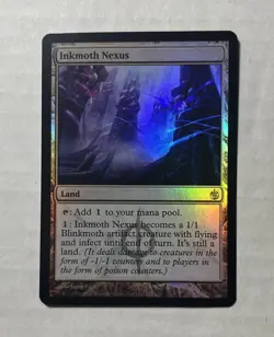 Inkmoth Nexus Foil X1-NM/M-Mirrodin Besieged MTG Magic The Gathering English - Image 1