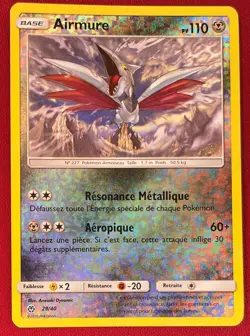 Carte Pokemon | Reverse | Airmure 29/40 | McDonald's 2018 | FR - Image 1