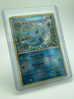 Pokemon TCG • Manaphy • HGSS Unleashed 3/95 • NM Rare Reverse Holo - Image 1