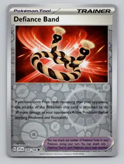 Reverse Holo Defiance Band 169/198 Uncommon Scarlet & Violet Pokemon - Image 1