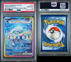 PSA 10 Terapagos ex 170/142 Holo Pokemon SCR 2024 Stellar Crown SIR - Image 3