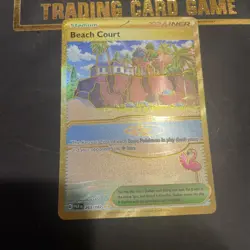 Beach Court 263/182 Hyper Rare Paradox Rift NM/M Pokemon - Image 3
