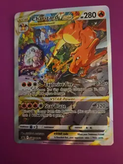 Pokemon Charizard VSTAR (SWSH262/281) SWSH Black Star Promos MINT HOLO NM - Image 1