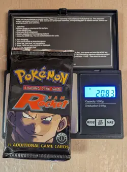 Pokemon Team Rocket Booster Pack 1st Edition SEALED Wizard of the Coast HeavyU - Image 5