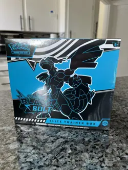 Pokemon Scarlet & Violet Black Bolt Elite Trainer Box Sealed - Image 1
