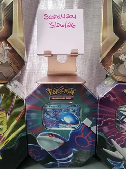 Pokemon EX Tins Lot of 5 Factory Sealed. - Image 3