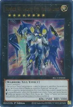 Yugioh! LP Number 90: Galaxy-Eyes Photon Lord - BLC1-EN018 - Ultra Rare - 1st Ed - Image 1