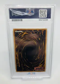 PSA 8 NM-MT - Elemental Hero Chaos Neos GLAS-EN036 Ghost Rare YuGiOh - Image 4