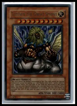 Yu-Gi-Oh! Movie Exclusive Pack #EP1-EN001 Theinen the Great Sphinx - Image 1