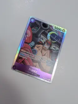 One Piece - Franky - OP09-072 - Reprint Foil - PRB-02 NM/M Condition - Image 2
