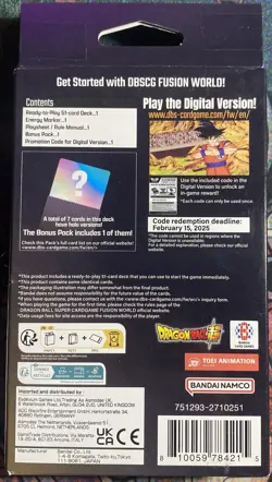 Dragon Ball Super Card Game Fusion World Starter Deck Frieza [FS04] - Image 3