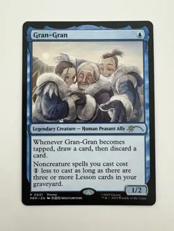 Gran-Gran Promo MTG Magic the Gathering Card NM Near Mint PRM - Image 1