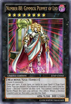 Yugioh! LP Number 88: Gimmick Puppet of Leo - JUMP-EN064 - Ultra Rare - Limited - Image 1