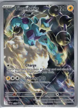 Thundurus - 209 SV: Scarlet & Violet Promo Cards - Pokemon Card - NM - Image 1