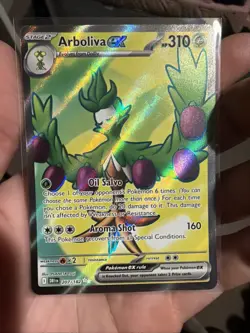 Arboliva ex 207/182 Sv10: Destined Rivals Holo Pokemon Card Full Art - Image 1