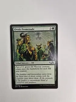 Wizards Elvish Promenade EVG 2014 Tribal Sorcery Green Uncommon 020/062 MTG - Image 2
