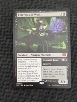 Emeritus of Woe - nonfoil - Secrets of Strixhaven - MTG - Image 1