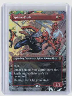 Spider-Punk (0207) (Borderless) #207 Marvel's Spider-Man Foil - Image 1