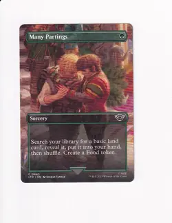 2023 MTG MAGIC THE GATHERING THE LORD OF THE RINGS MANY PARTINGS (#1) - Image 1