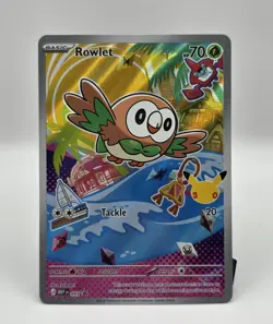 Pokemon TCG First Partner Illustration Collection Series 1 Gen 7 Alola Starters - Image 1