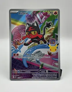 Pokemon TCG First Partner Illustration Collection Series 1 Gen 7 Alola Starters - Image 3