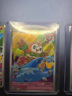 Pokemon TCG First Partner Illustration Collection Series 1 Gen 7 Starters Set - Image 3