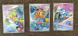 Pokemon TCG 2026 First Partner Illustration Collection Series 1 Promos Set 40-42 - Image 1