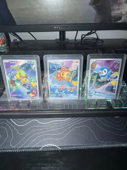 Pokemon TCG First Partner Illustration Collection Series 1 Gen 4 Sinnoh Starters - Image 1