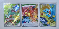Pokemon TCG - First Partner Illustration Collection - Series 1, Kanto Gen 1 Set - Image 1