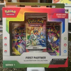 Pokemon TCG First Partner Illustration Collection Series 1 New Sealed - Image 1