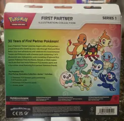 Pokemon TCG First Partner Illustration Collection Series 1 New Sealed - Image 2