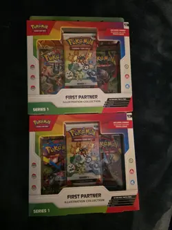 2x Pokemon TCG First Partner Illustration Collection (Series 1) – Factory Sealed - Image 1