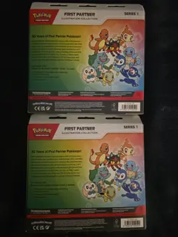 2x Pokemon TCG First Partner Illustration Collection (Series 1) – Factory Sealed - Image 2