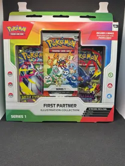 Pokemon TCG First Partner Illustration Collection Series 1 New Sealed - Image 1