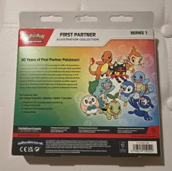 Pokemon TCG First Partner Illustration Collection Box Sealed New - Image 2