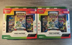 Pokemon TCG: First Partner Illustration Collection—Series 1 (Damage Bundle x2) - Image 1