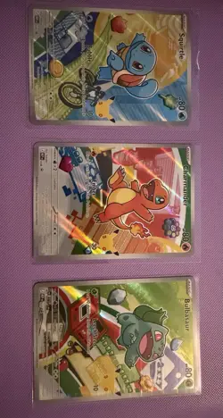 Pokemon TCG First Partner Illustration Collection Series 1 - Kanto GEN 1 Set - Image 1