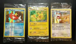 Pokemon TCG Lot (3) - Toys 'R' Us Promo Pikachu 26/83 & Magikarp 22/83, Meowth - Image 1
