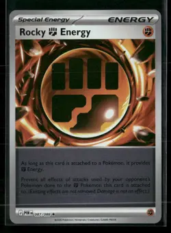 Rocky Fighting Energy 087/088 Rare Perfect Order Pokemon Reverse Holo Near Mint - Image 1