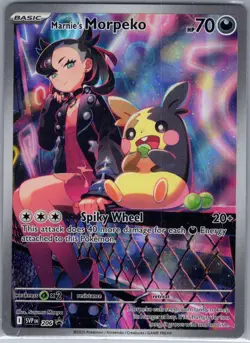 Marnie’s Morpeko SVP 206 SV: Scarlet & Violet Promo Cards - Pokemon Card - NM - Image 1