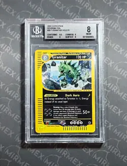 Pokemon BGS 8 Tyranitar #29 Holo Reverse Foil Expedition 2002 inglese - Image 2