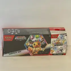 Pokemon Prismatic Evolutions Surprise Box + Booster Bundle Sealed Brand New - Image 2