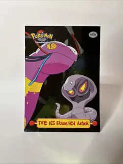 TV12 #23 EKANS #24 ARBOK HOLO - Pokemon Topps TV Animation - Image 1