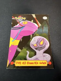 TV12 #23 EKANS #24 ARBOK HOLO - Pokemon Topps TV Animation - Image 5